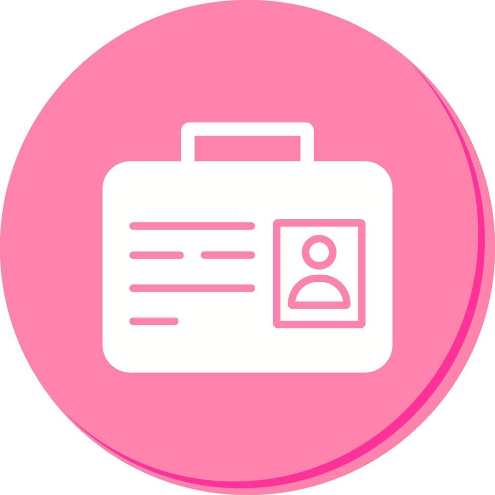 Office Card Icon Design vector