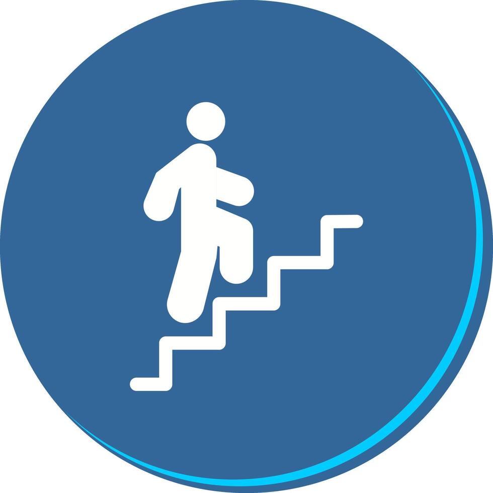 Career Ladder Icon Design vector