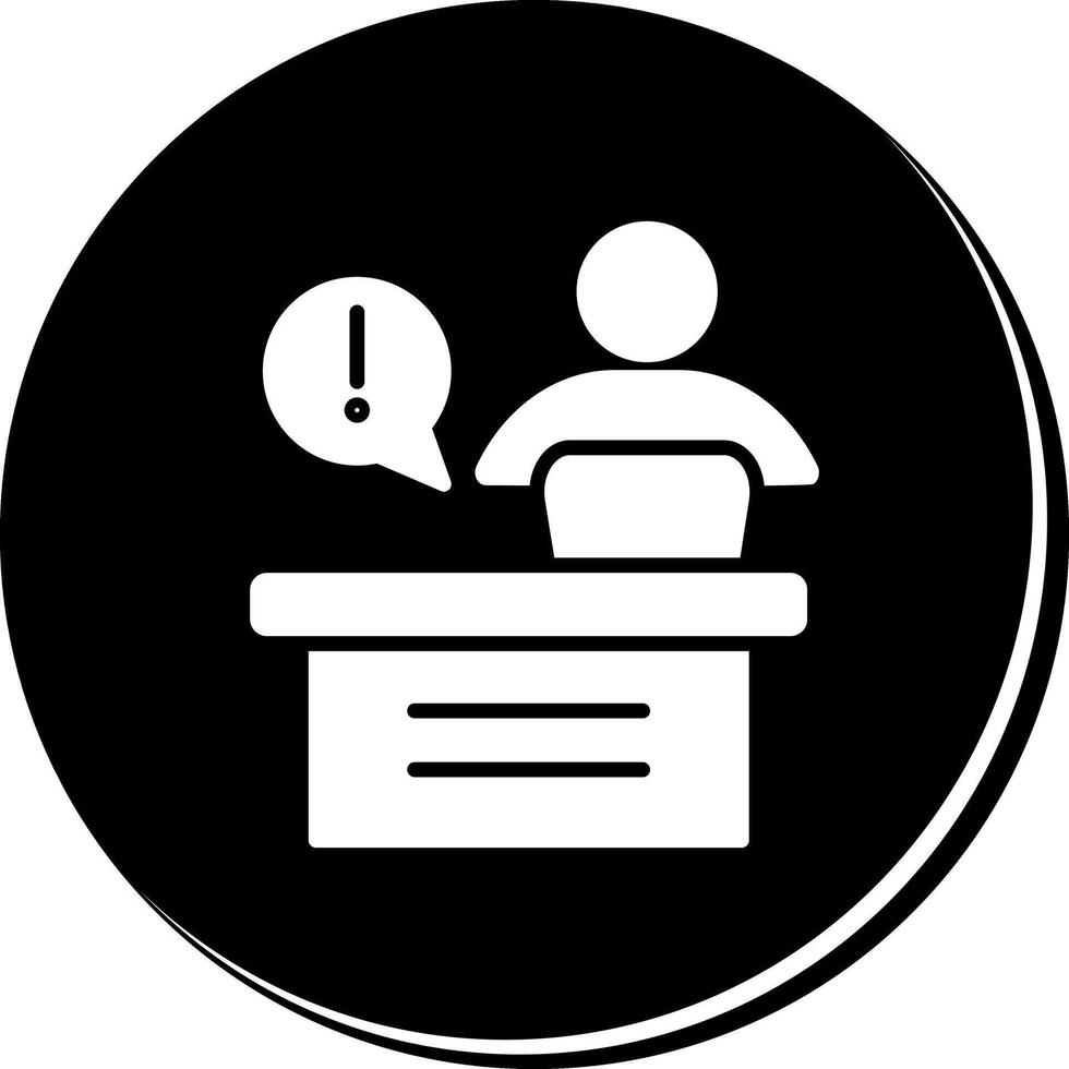 Service Desk Icon Design vector