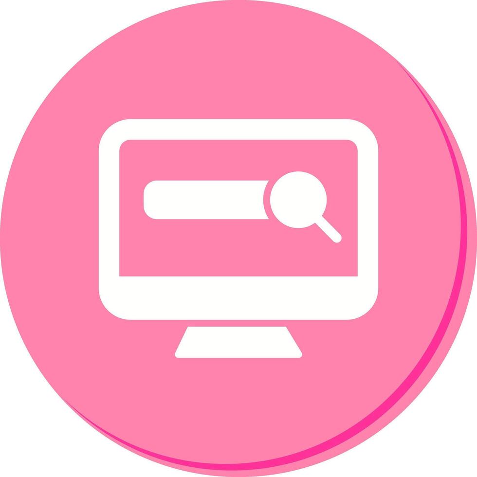 Search Engine Icon Design vector