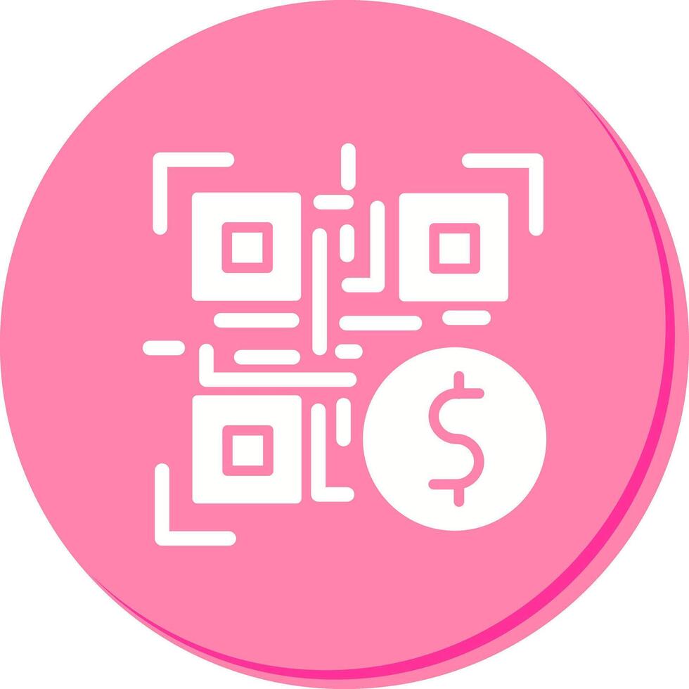 QR Code Payment Icon Design vector