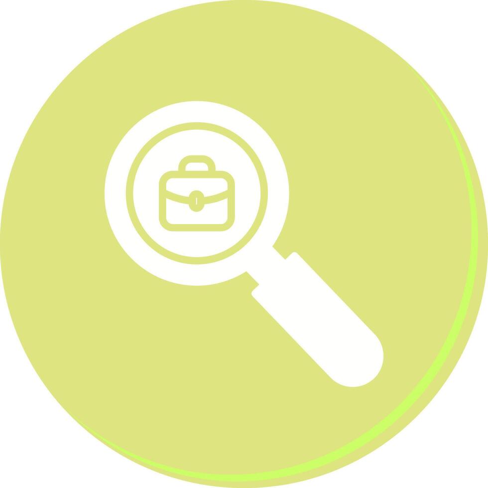 Job Hunting Icon Design vector