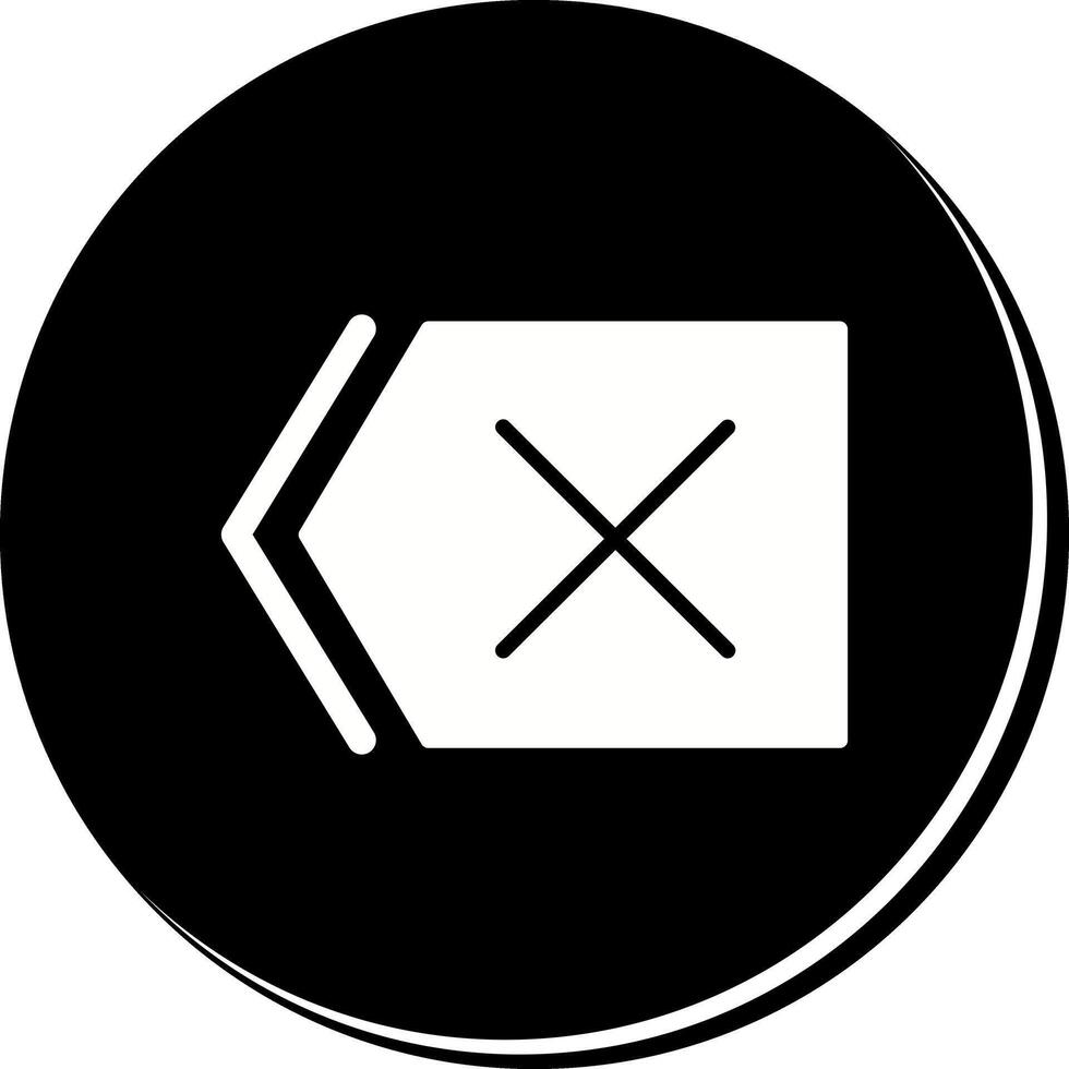 Delete Icon Design vector