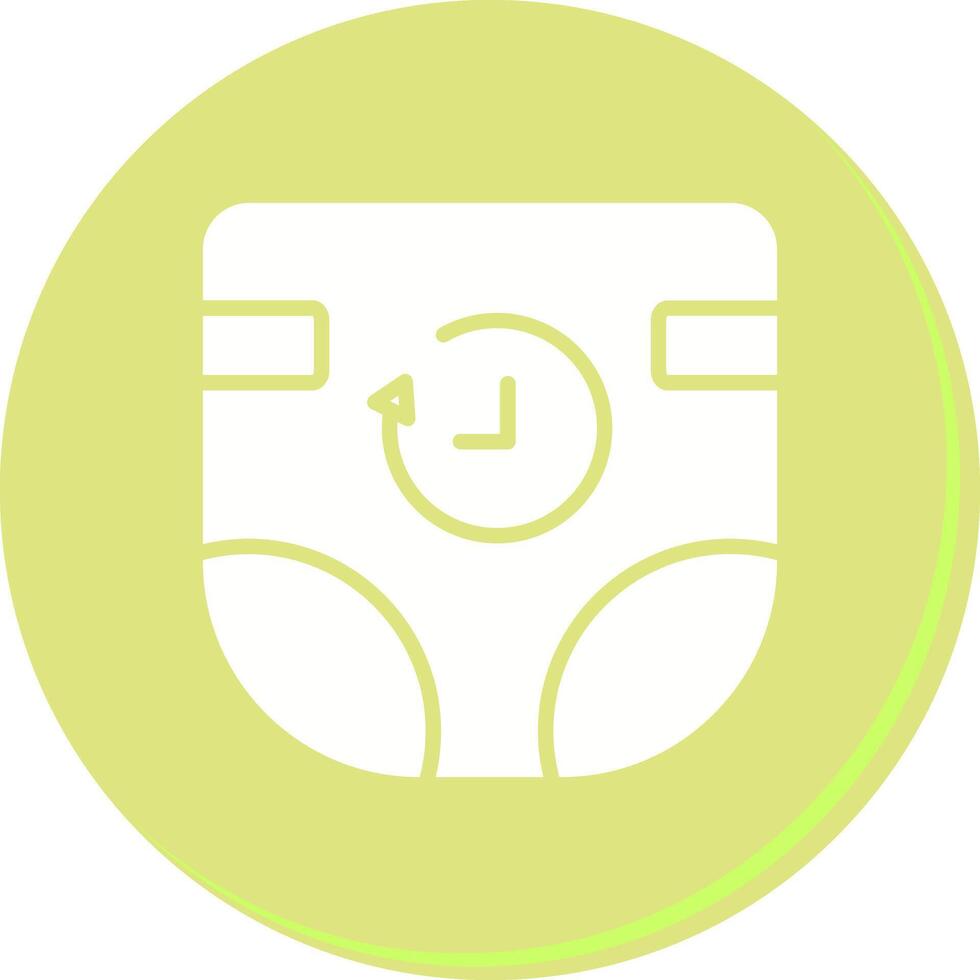 Diaper Duty Icon Design vector