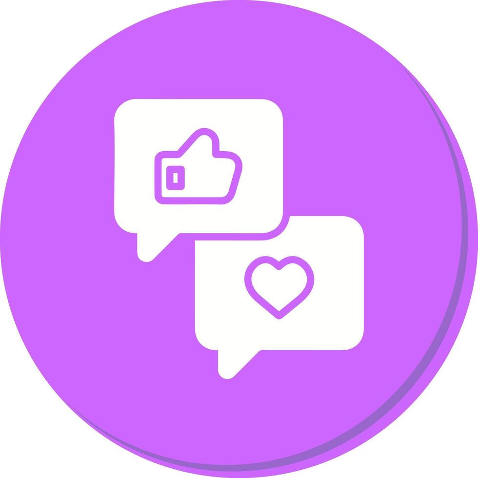 User Feedback Icon Design vector