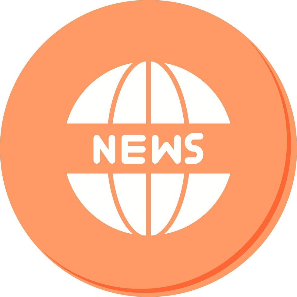 News Website Icon Design vector
