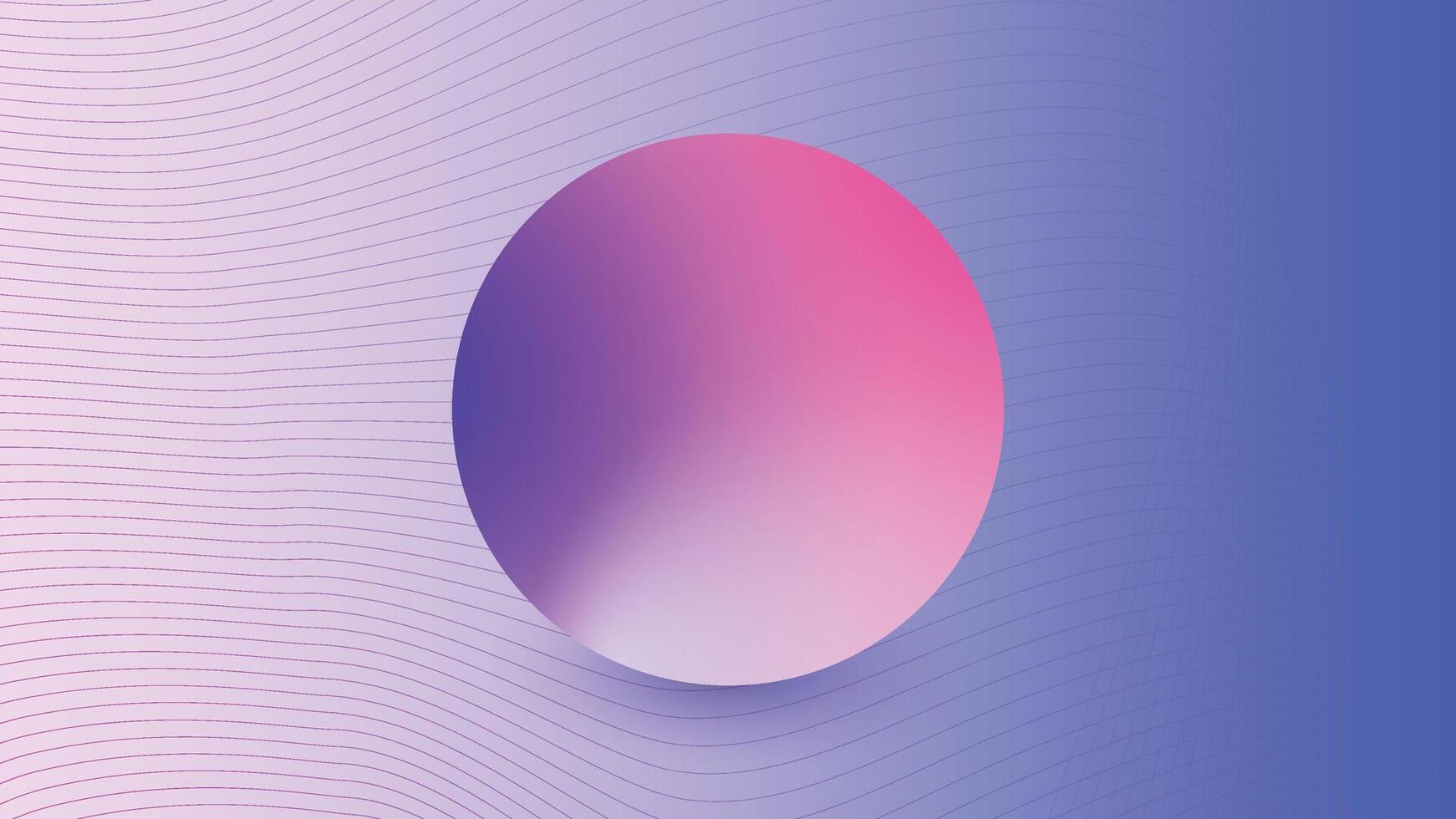 Abstract luxury gradient background with smooth wavy line vector