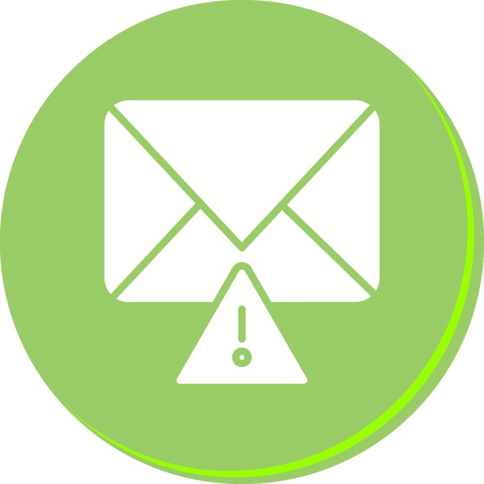 Message Alert Icon Design vector