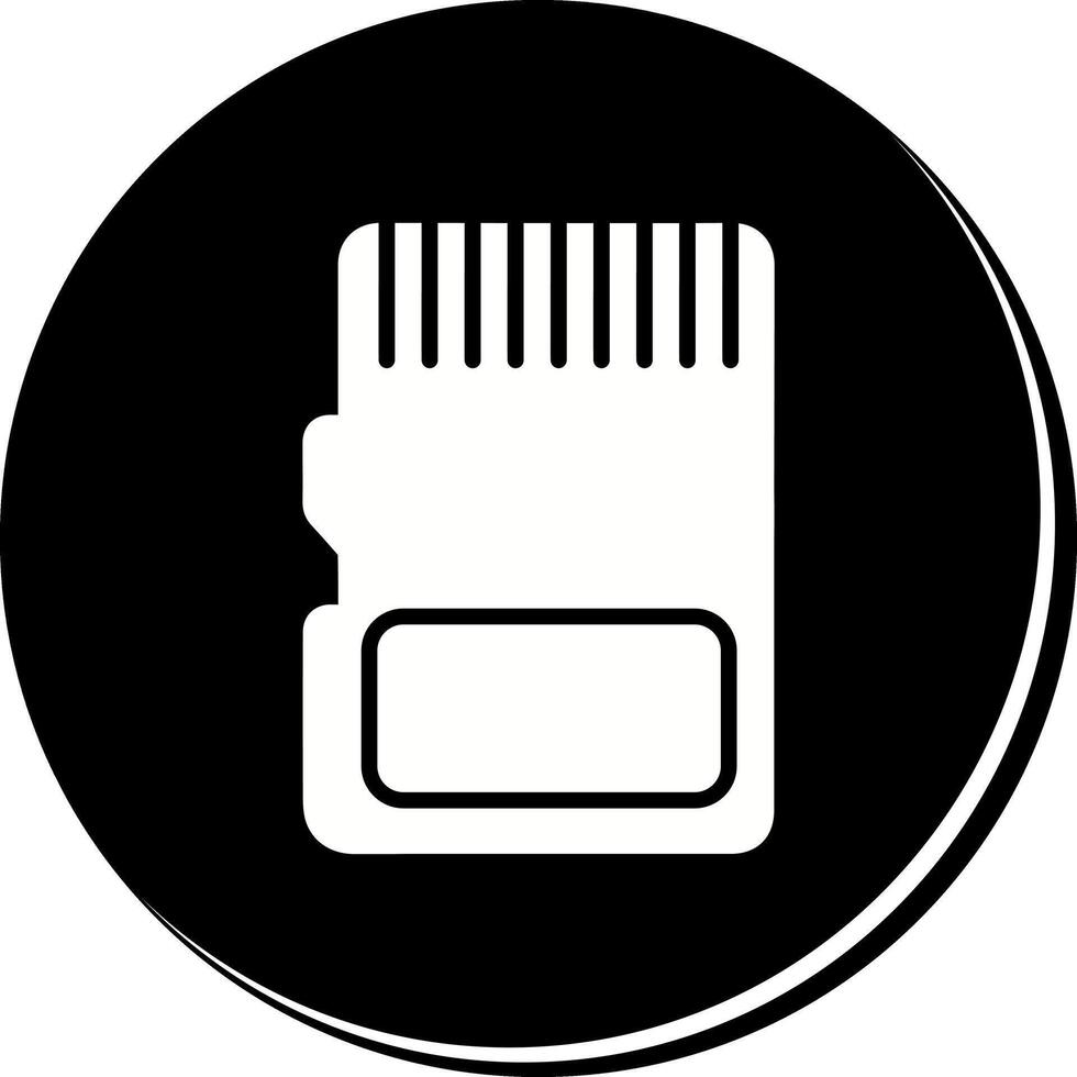 Memory Cards Icon Design vector