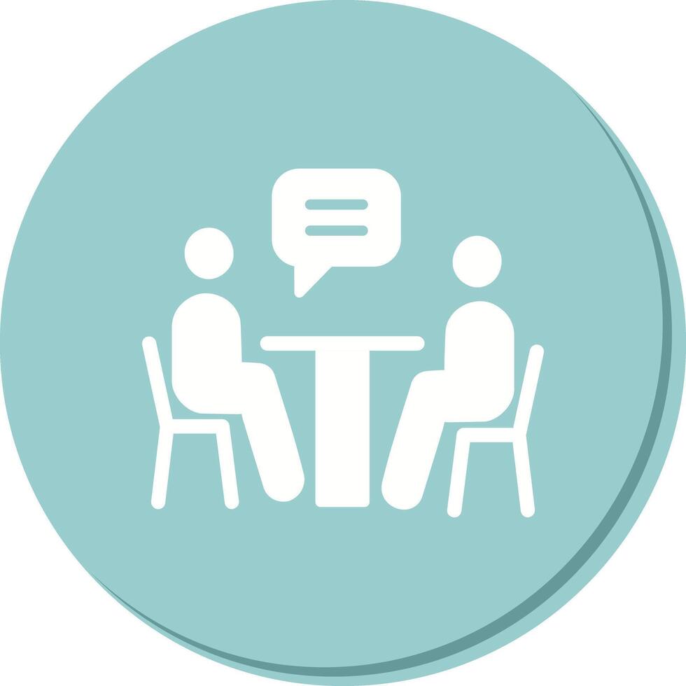 News Interview Icon Design vector