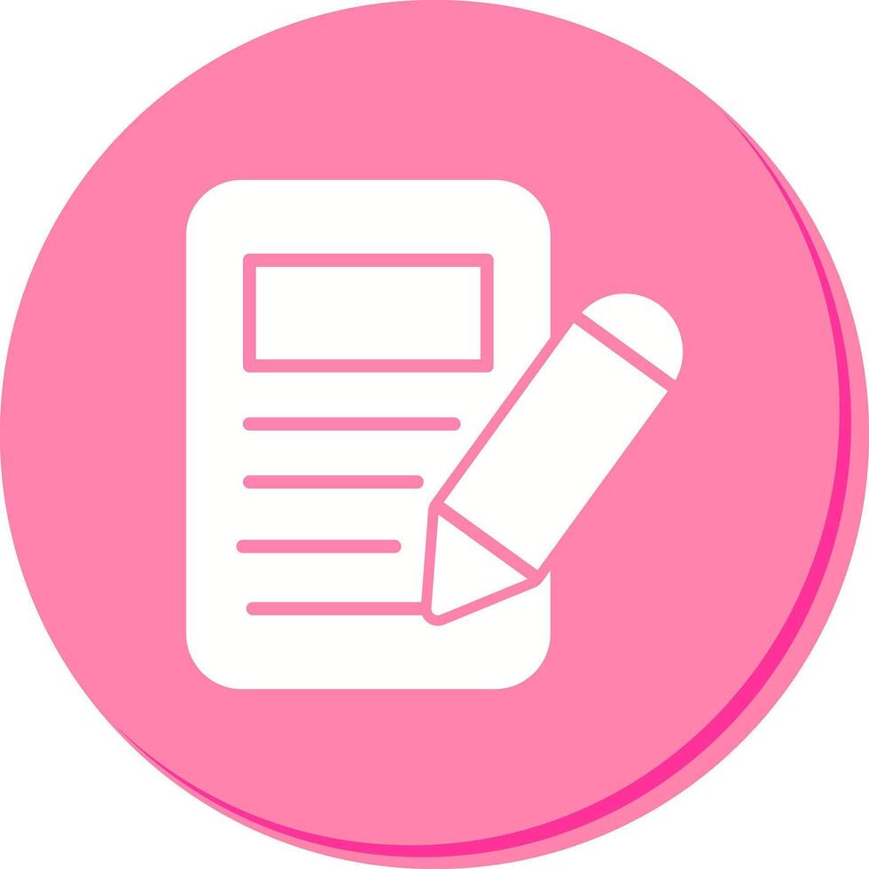 Copywriting Icon Design vector
