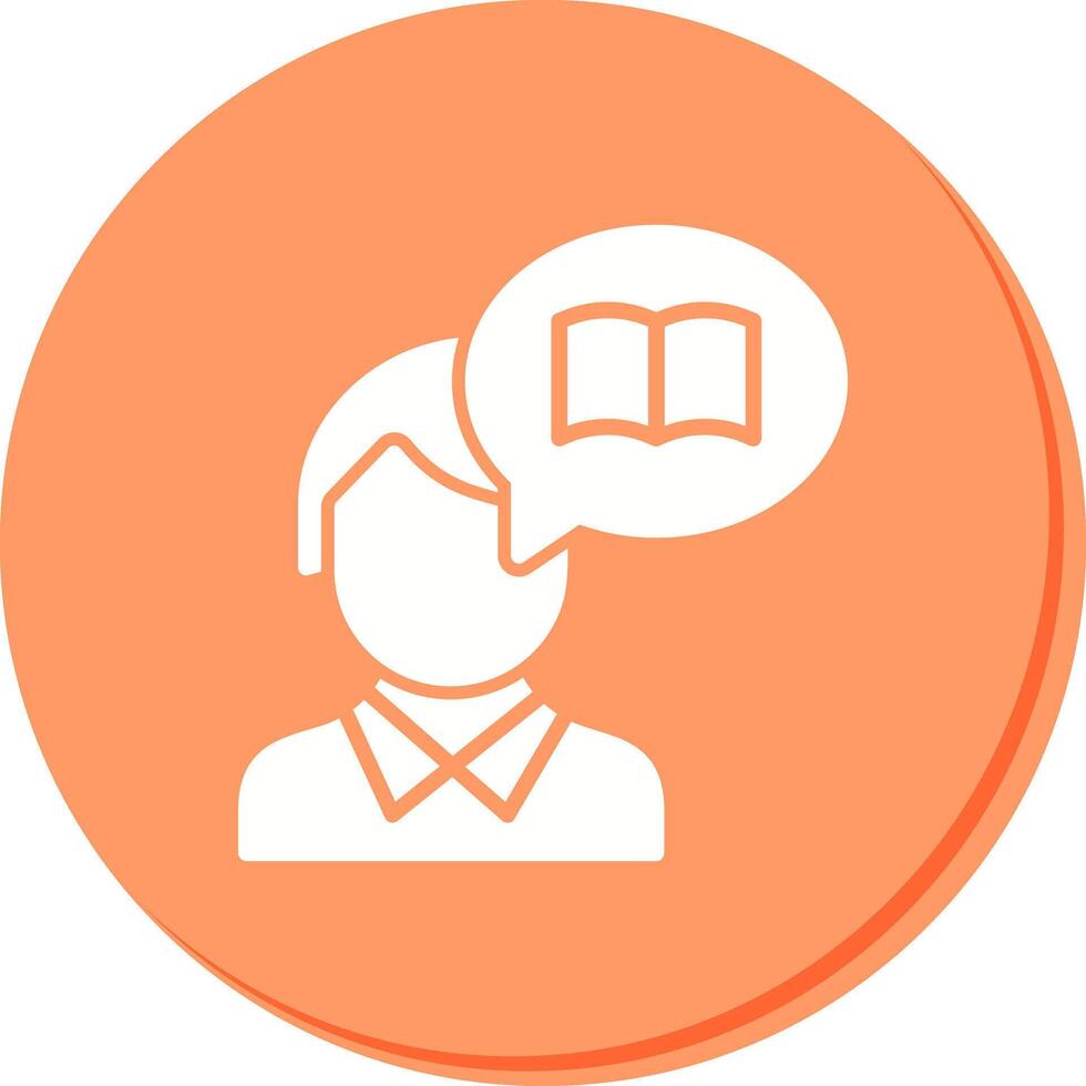 Storytelling Icon Design vector