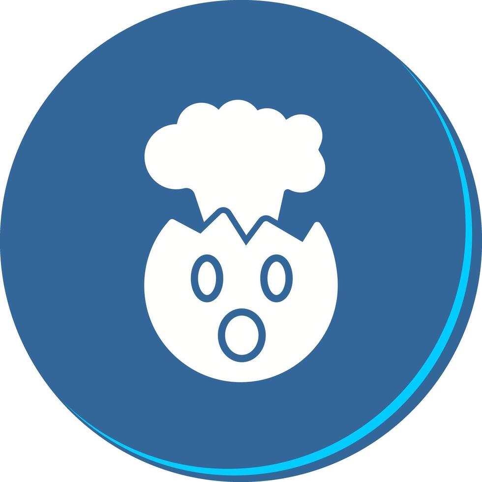 Exploding Head Icon Design vector