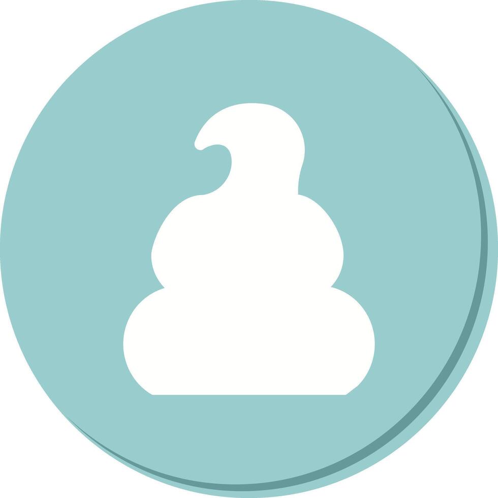 Pile of Poo Icon Design vector
