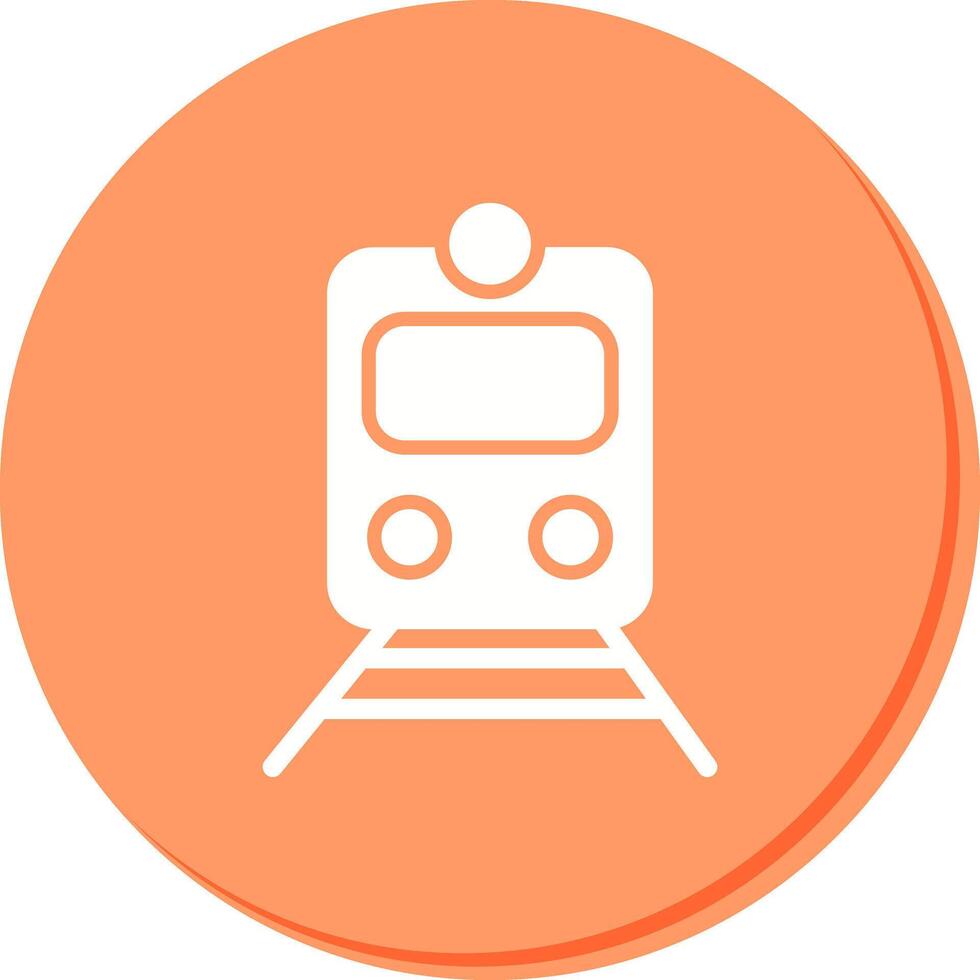 Railway Car Icon Design vector