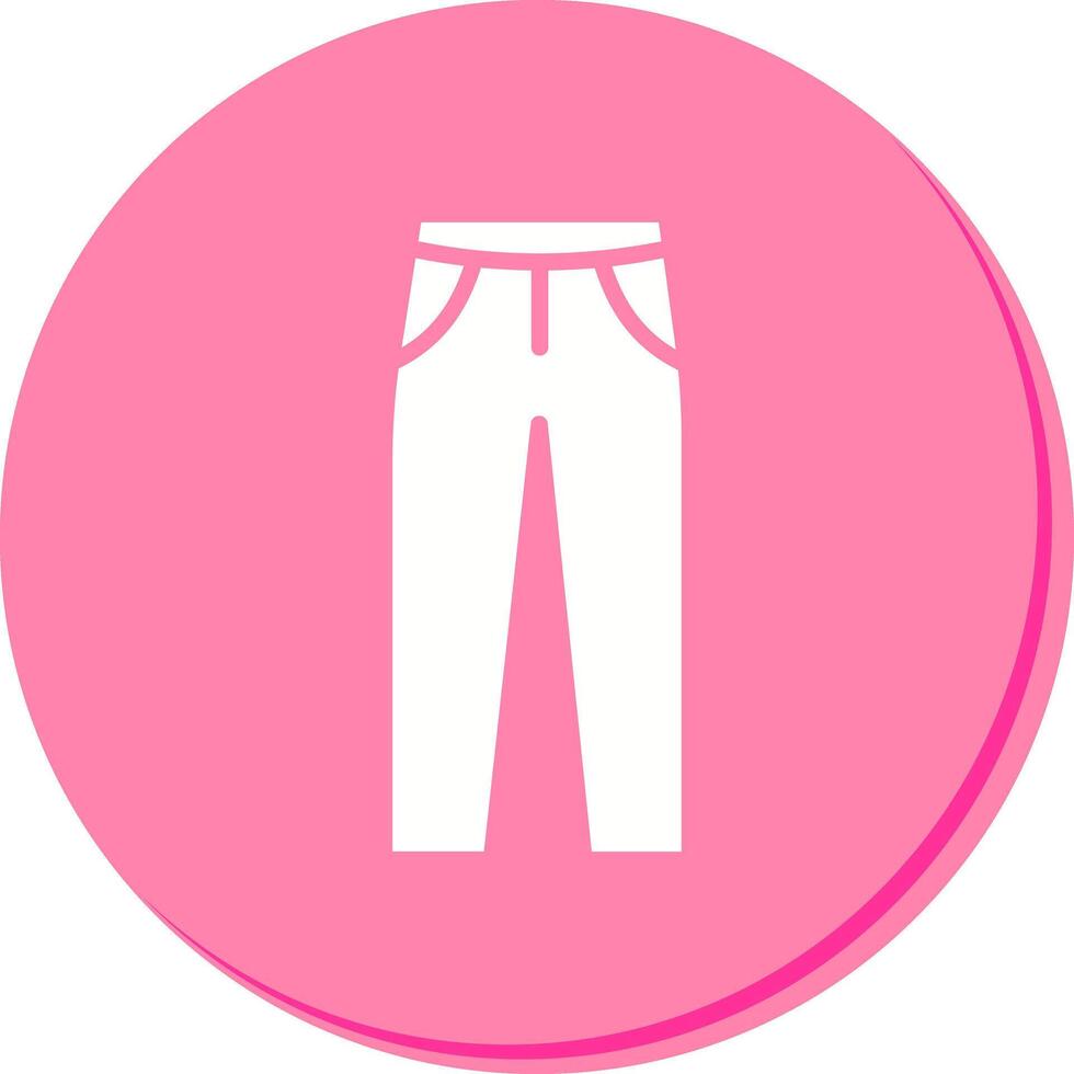Pants Icon Design vector