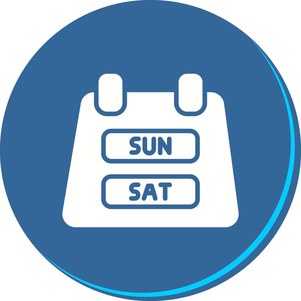 Weekend Getaway Icon Design vector