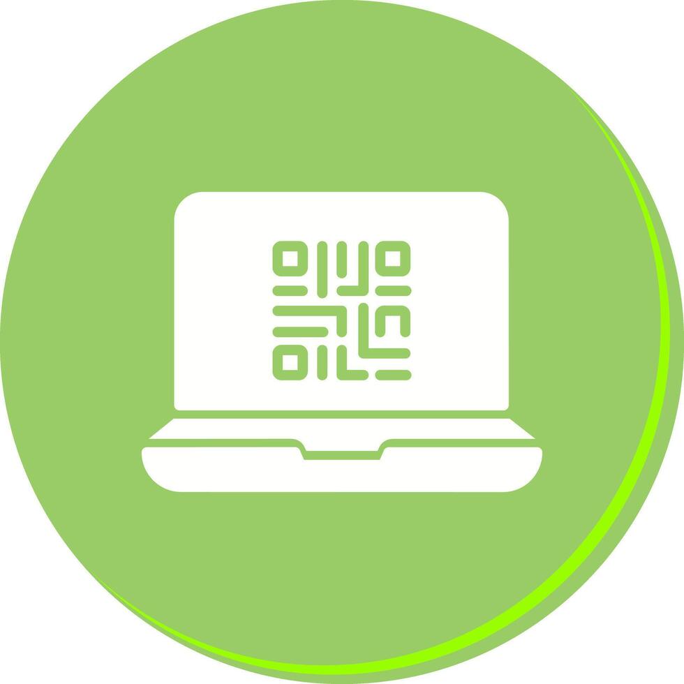 QR Code Scanner App Icon Design vector