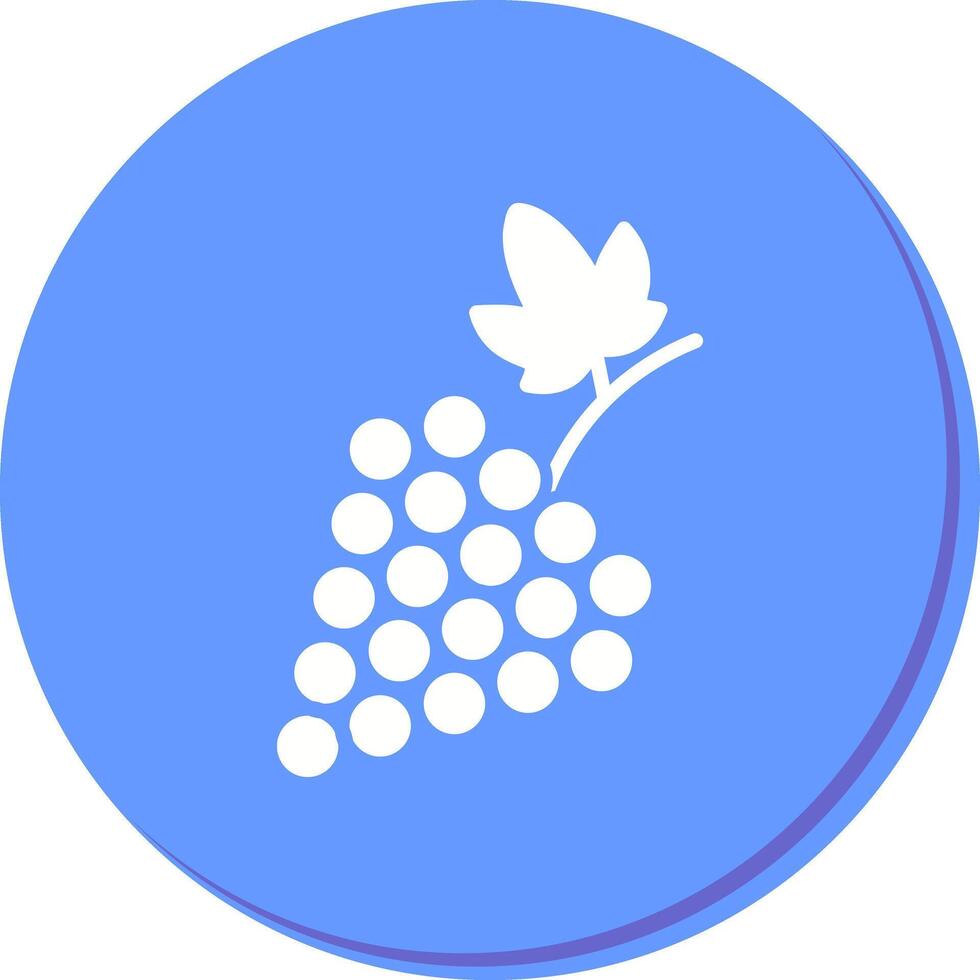 Grapes Icon Design vector