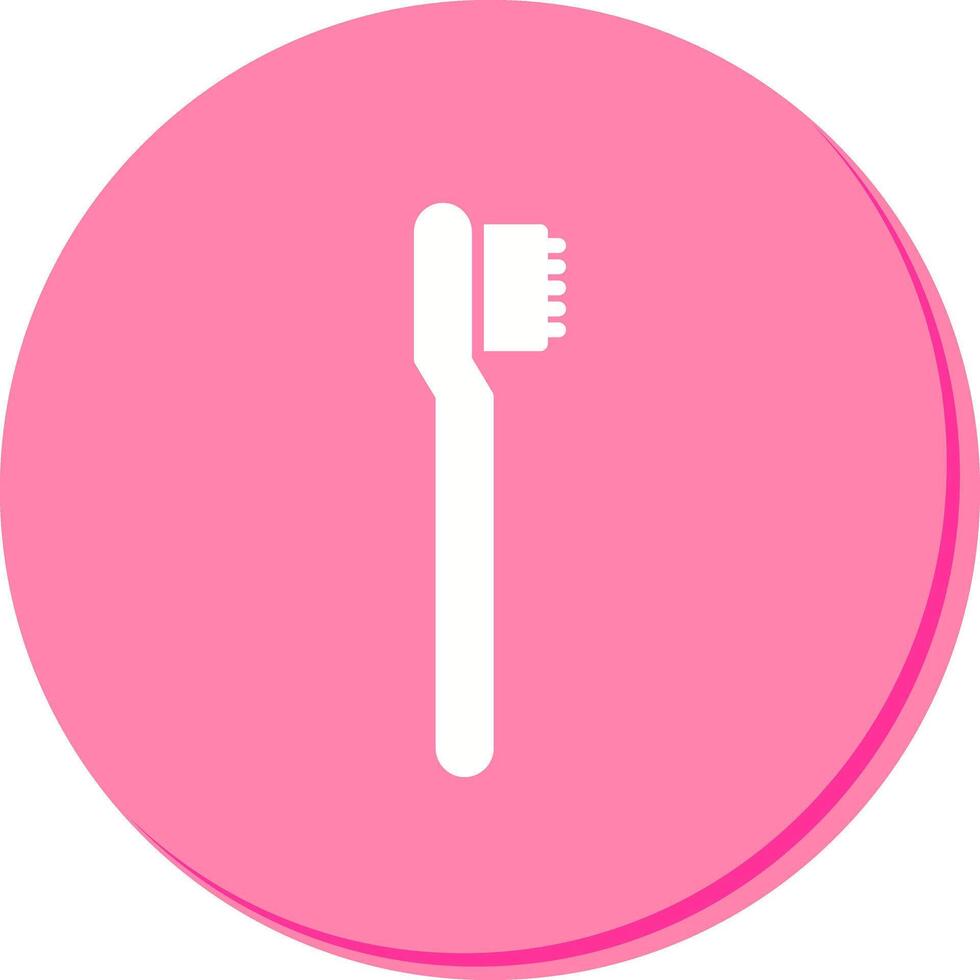 Tiny Toothbrush Icon Design vector