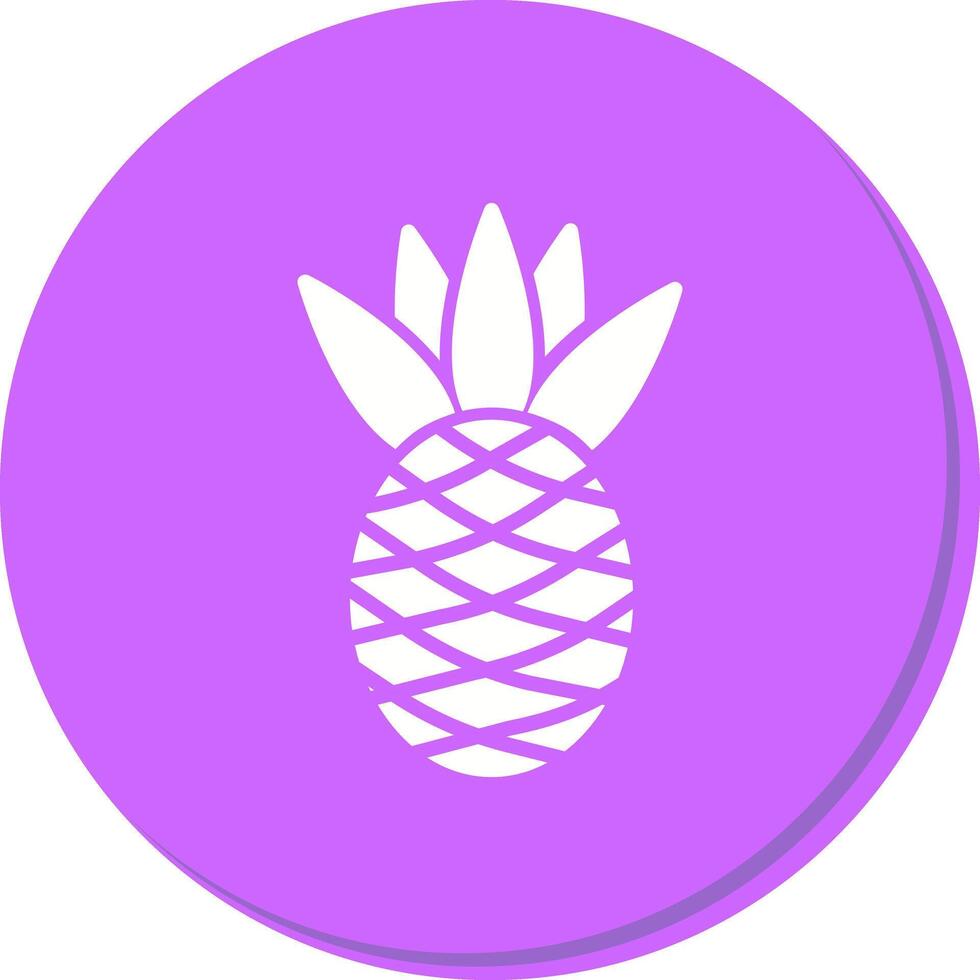 Pineapple Icon Design vector