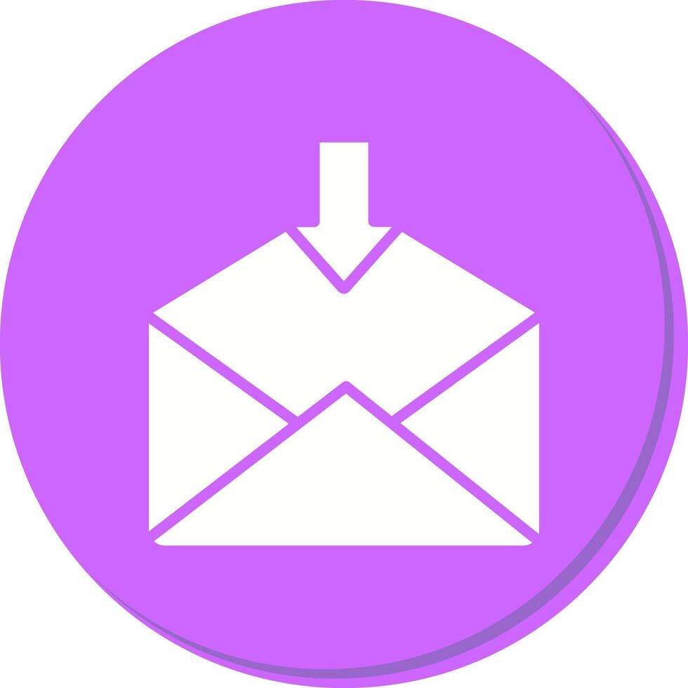 Receive Icon Icon Design vector