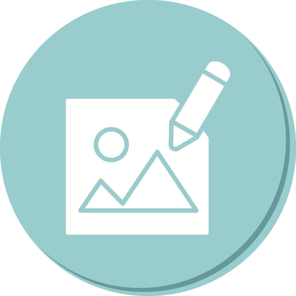 Photography Editing Icon Design vector