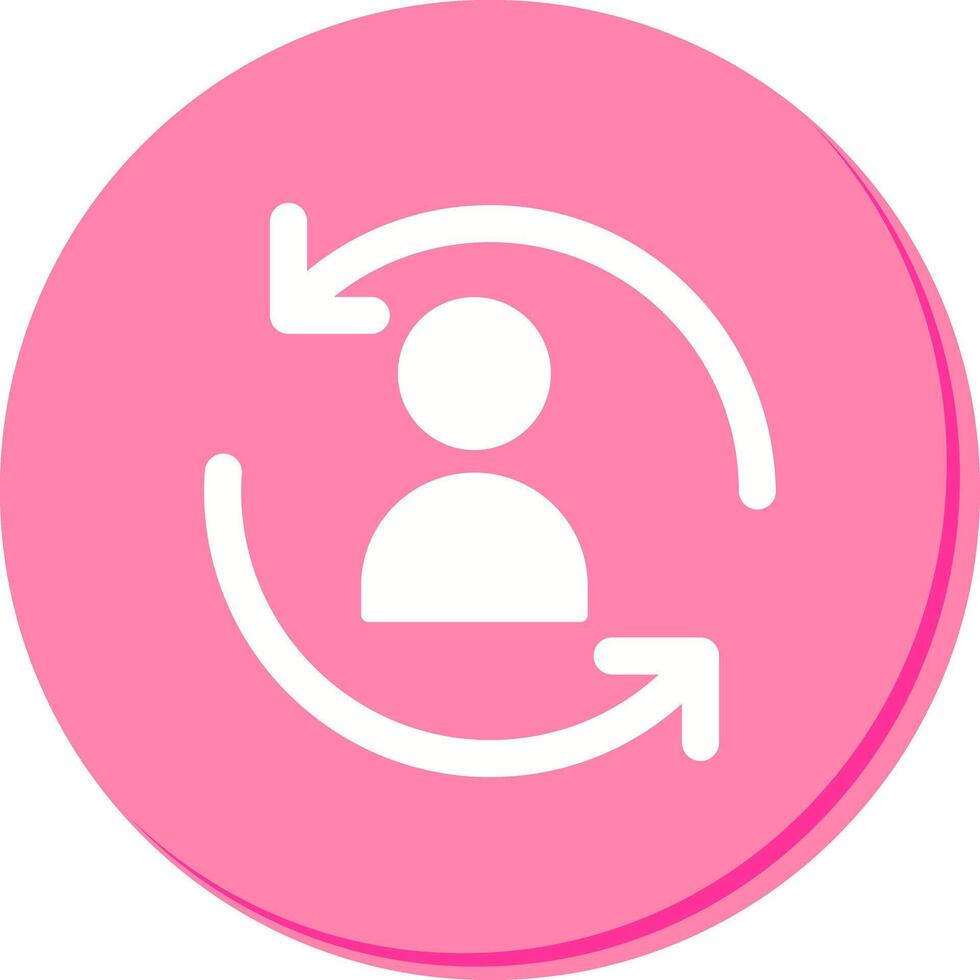 Retargeting Icon Design vector