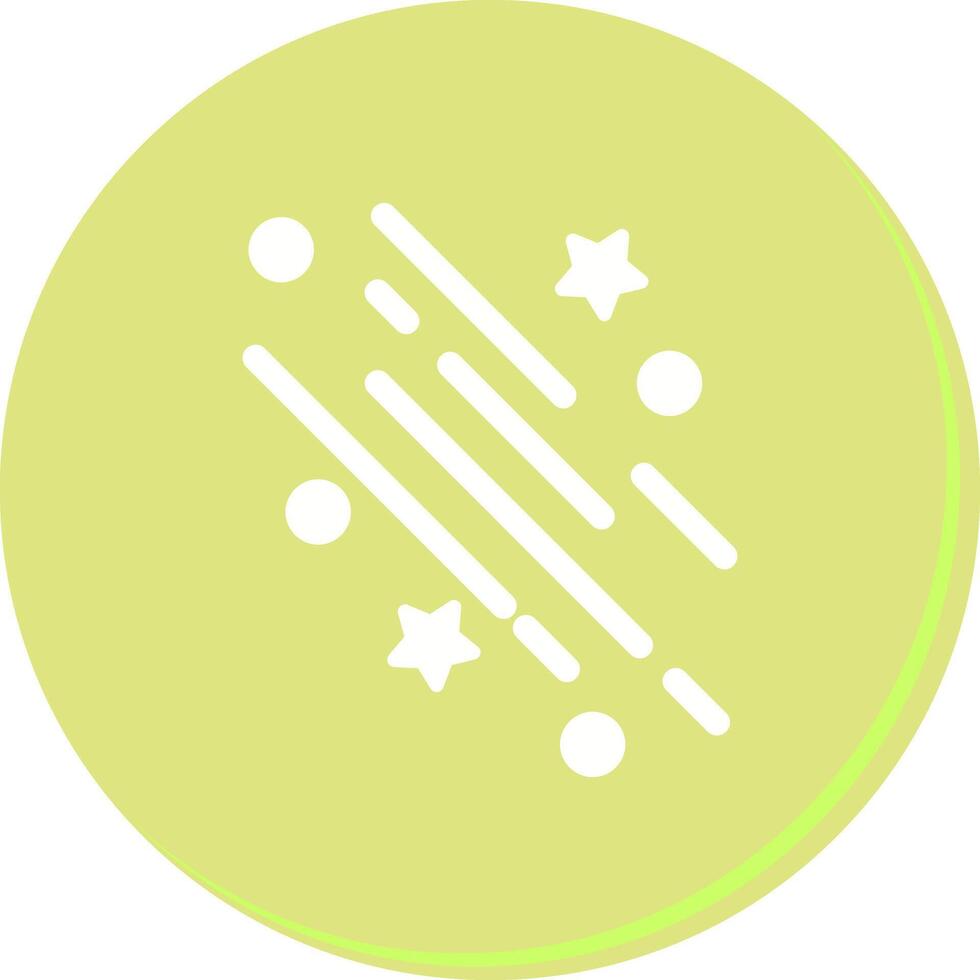 Party Streamers Icon Design vector