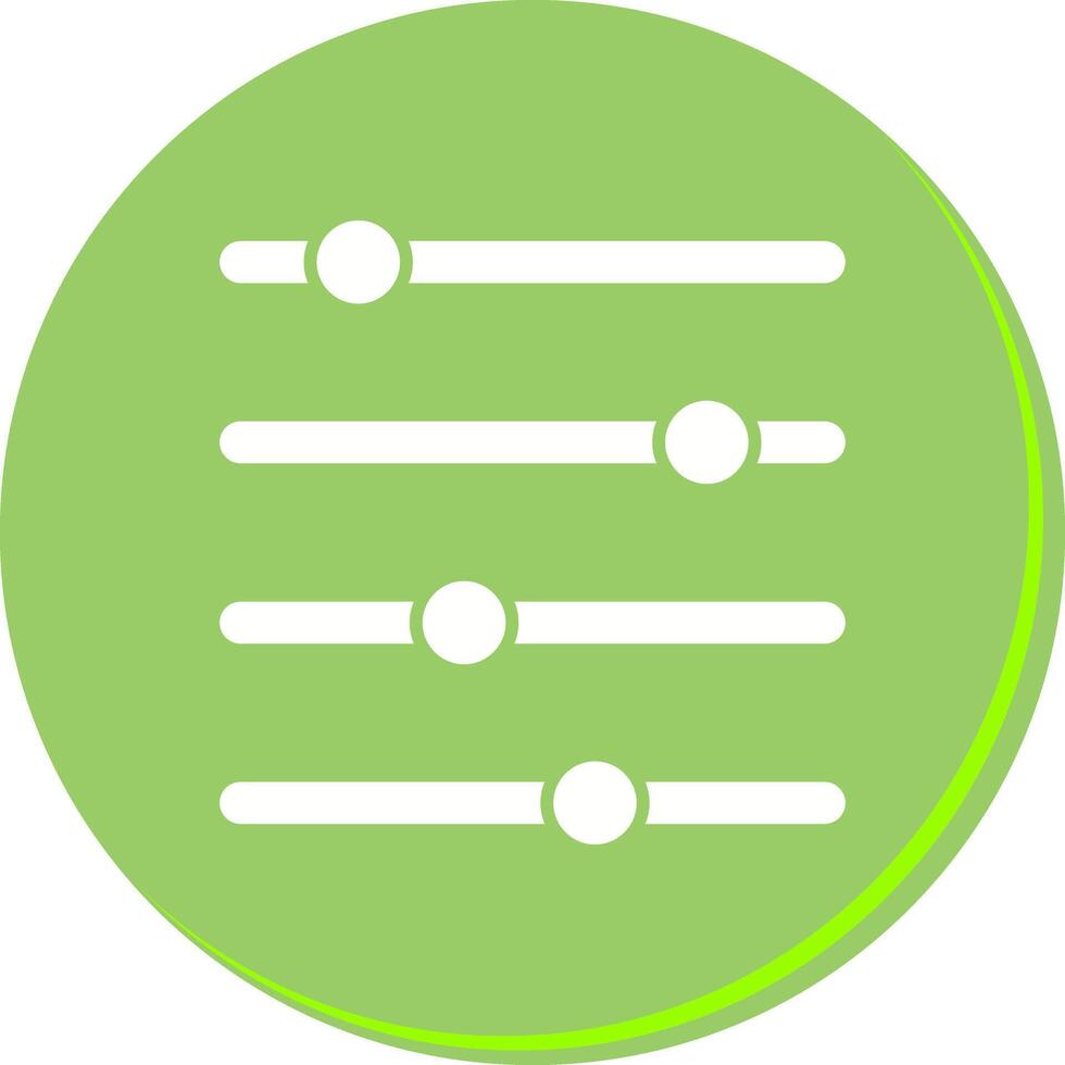 Filtering Icon Design vector