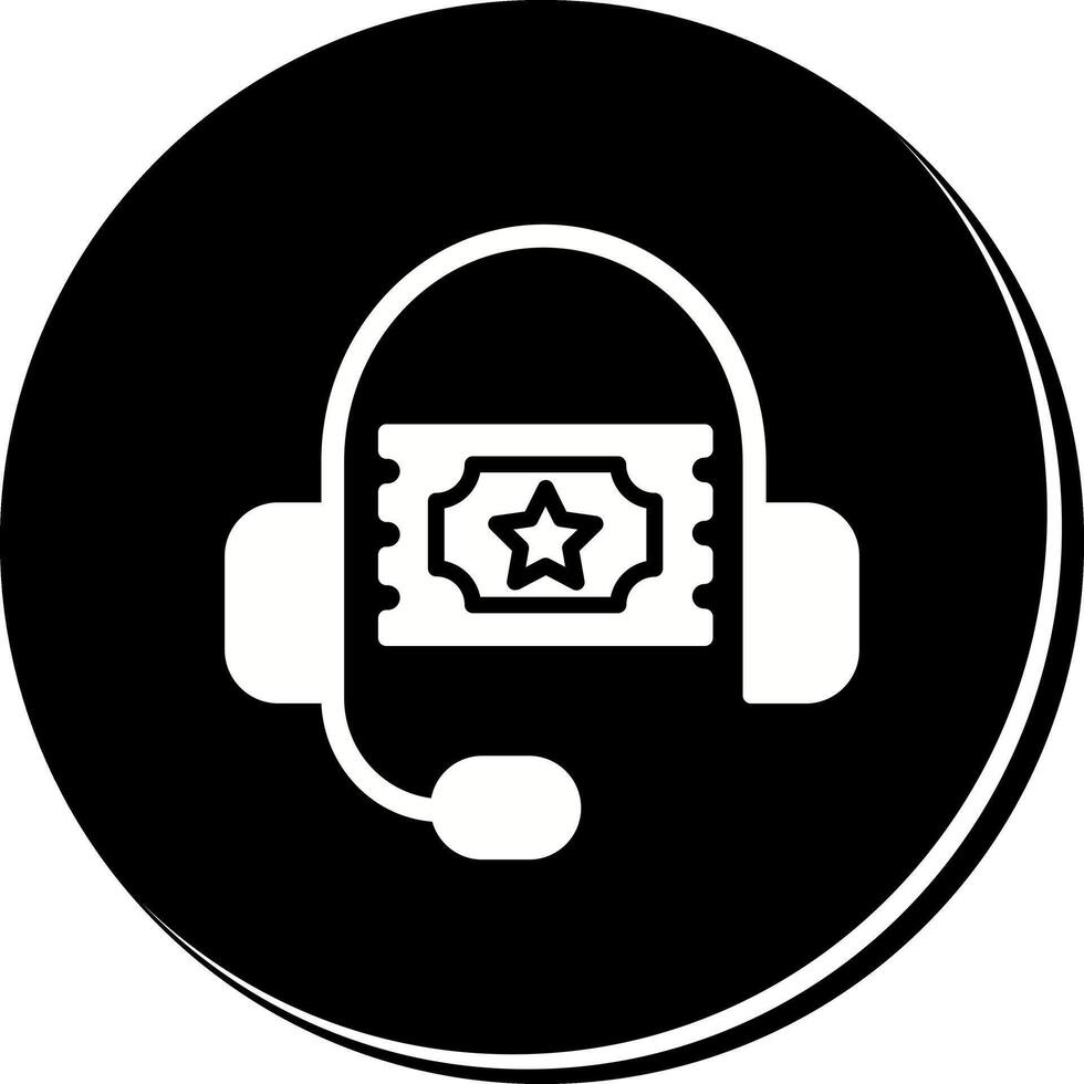 Support Ticket Icon Design vector