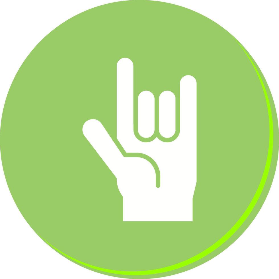 Love You Gesture Icon Design vector