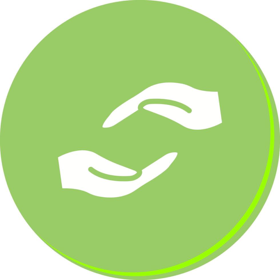 Supportive Hand Icon Design vector