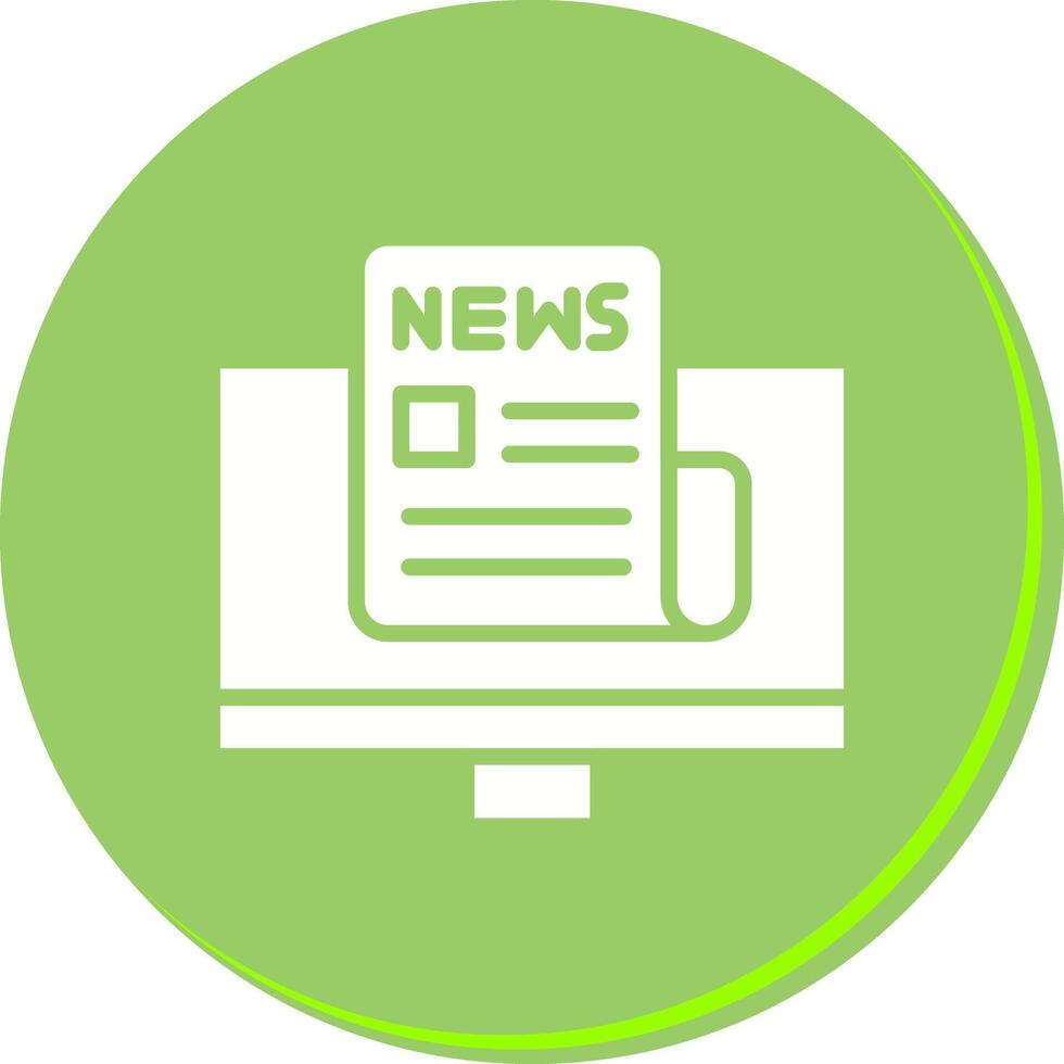 News Report Icon Design vector