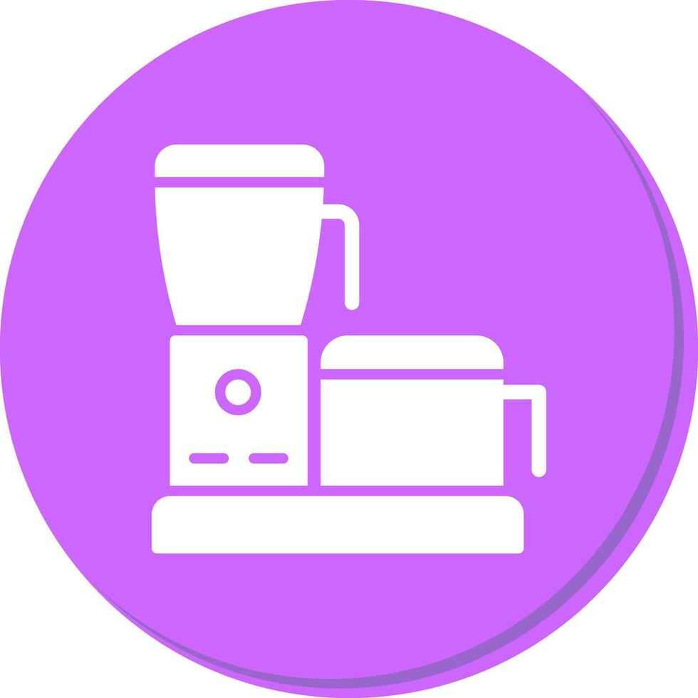 Food Processor Icon Design vector