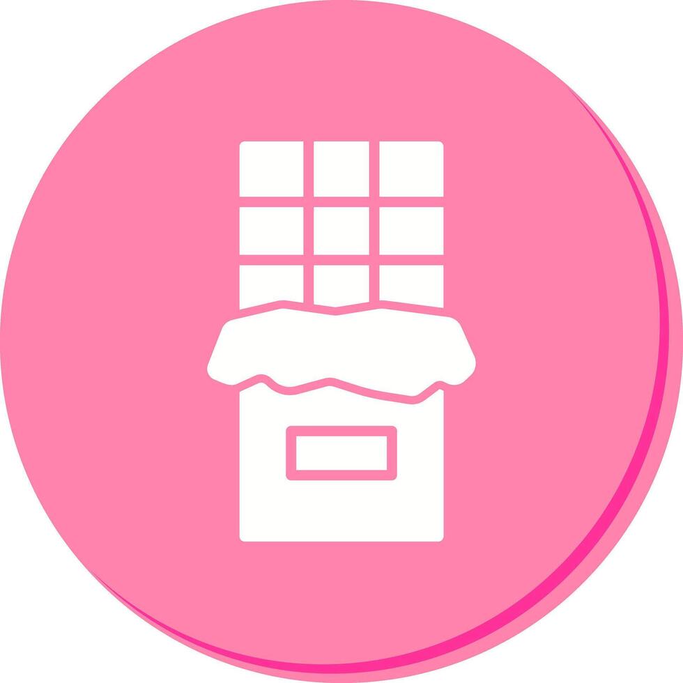 Chocolate Bar Icon Design vector
