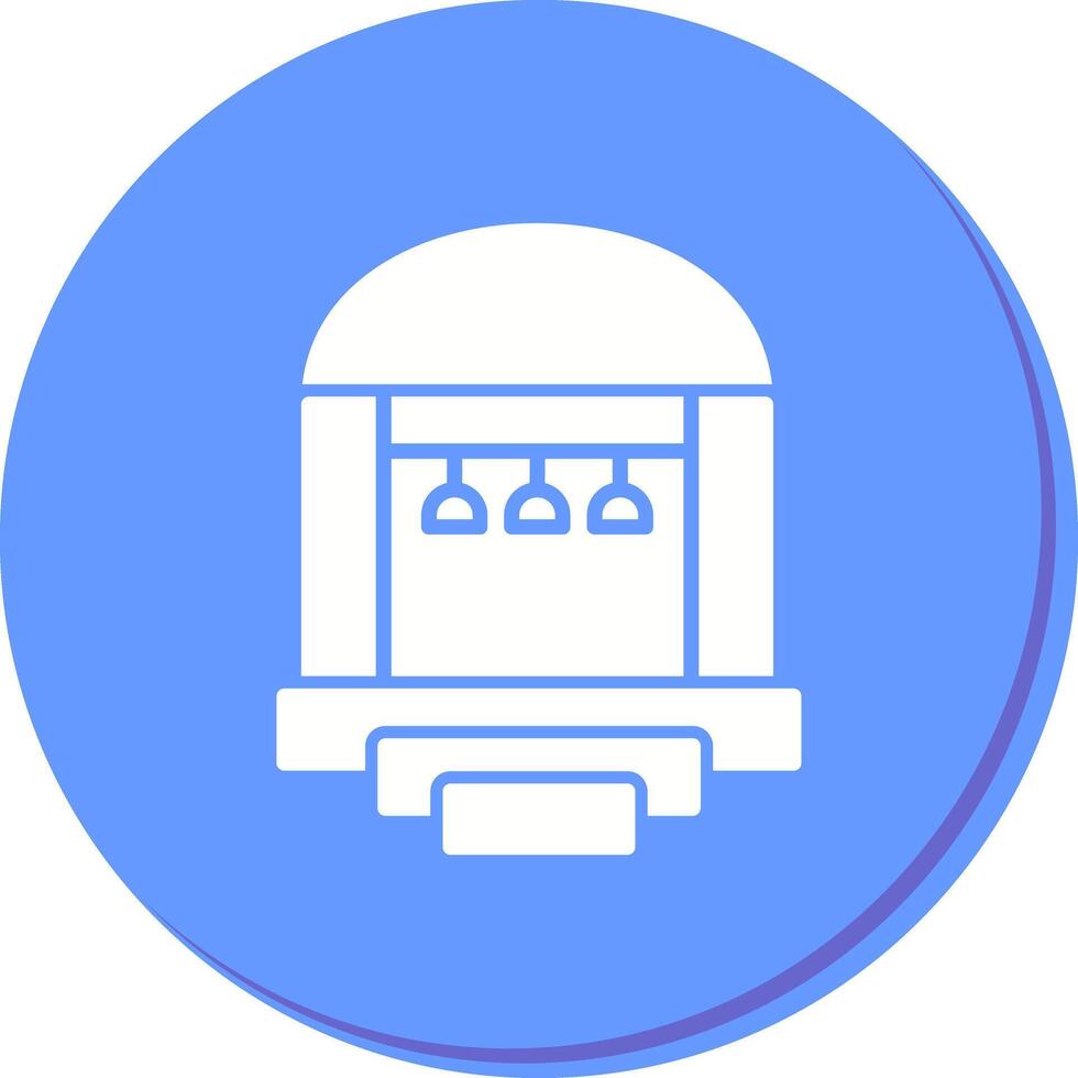 Party Venue Icon Design vector