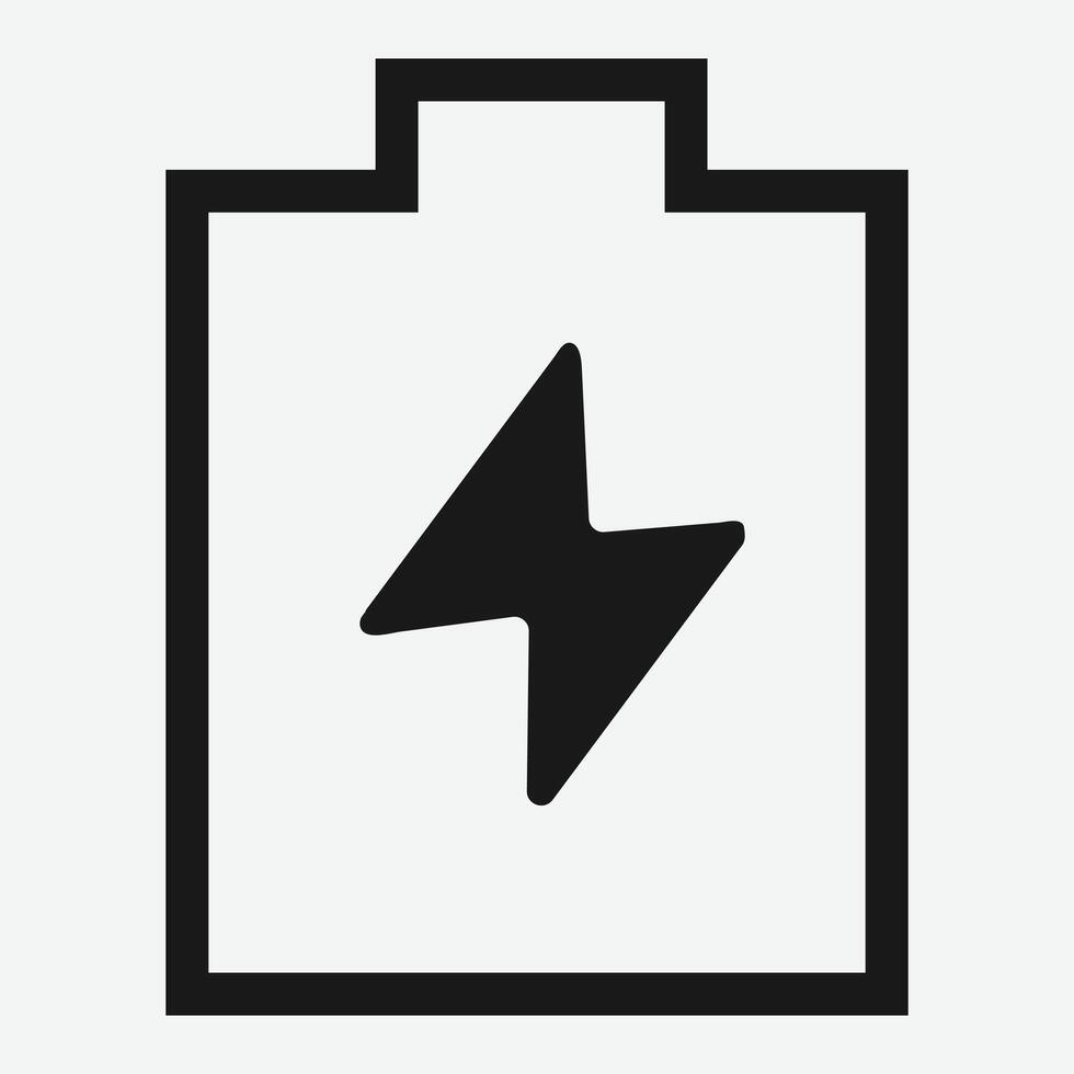 Ultra Power Battery Icon. Battery Saver Icon. Battery Charged. Smartphone Battery Icon. vector