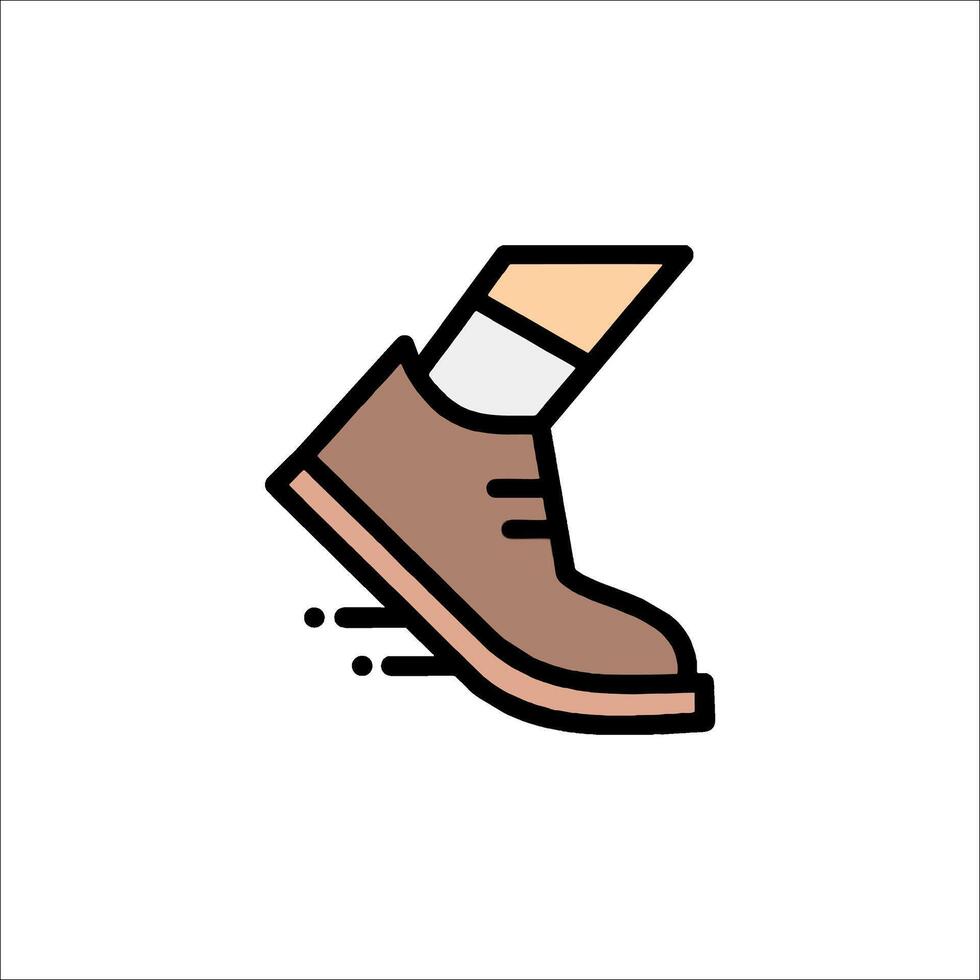 Shoe icon, illustration vector