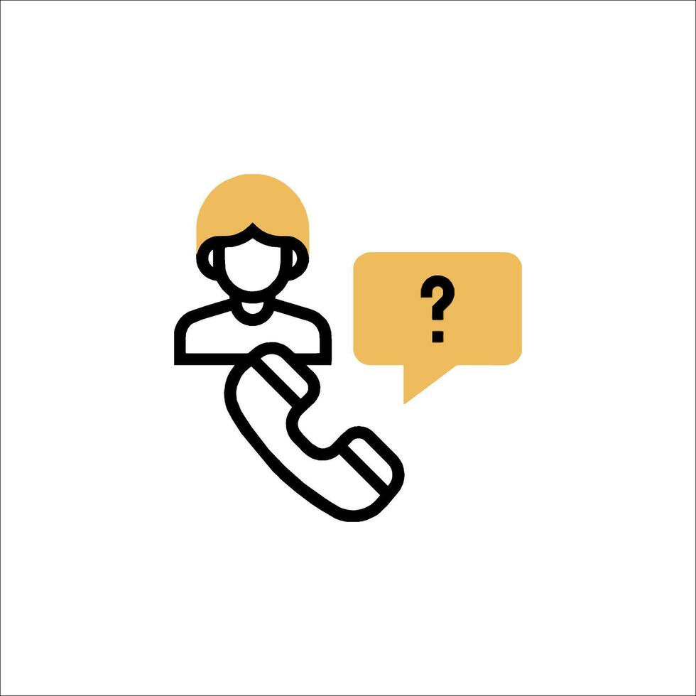 Call center icon vector