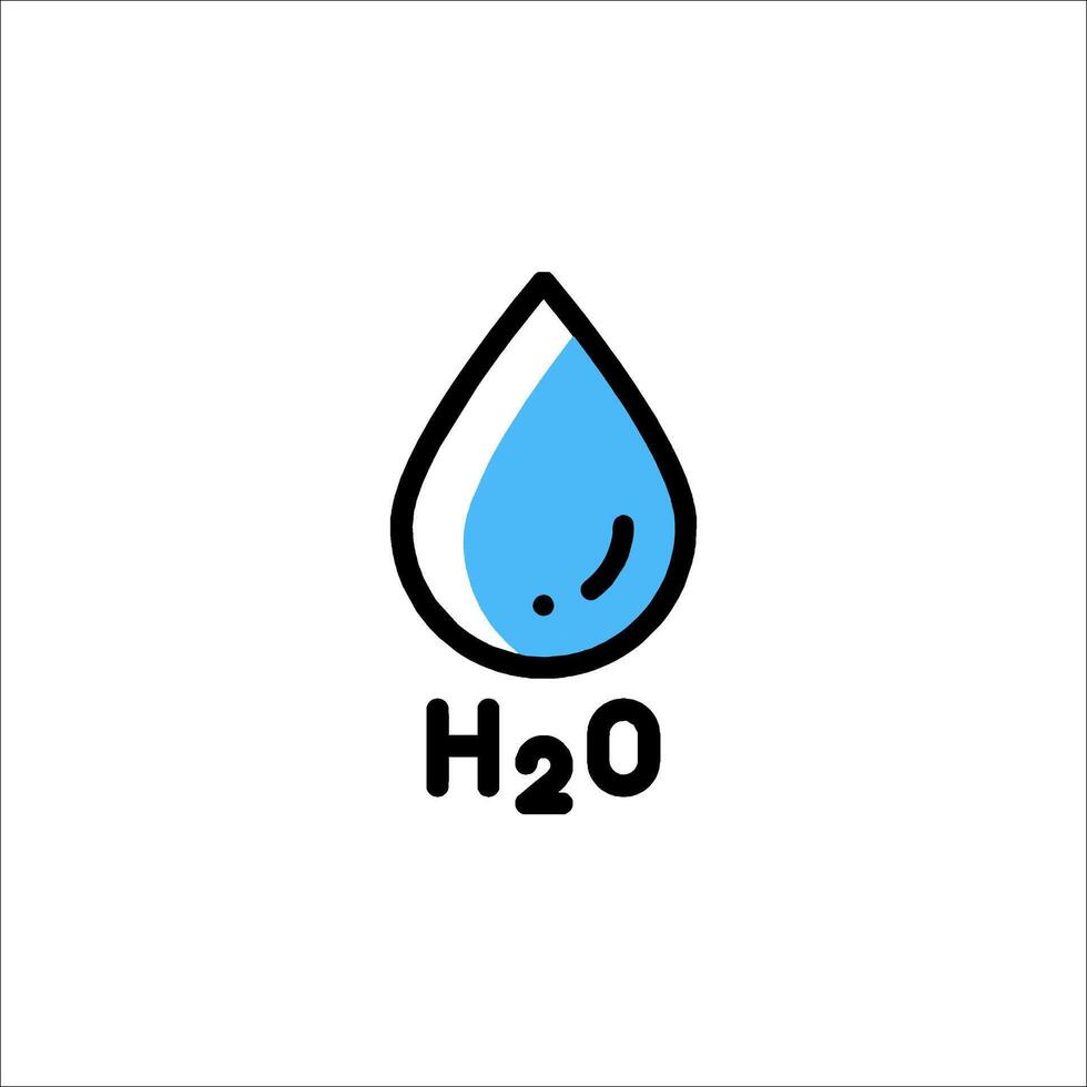 Water drop logo design vector