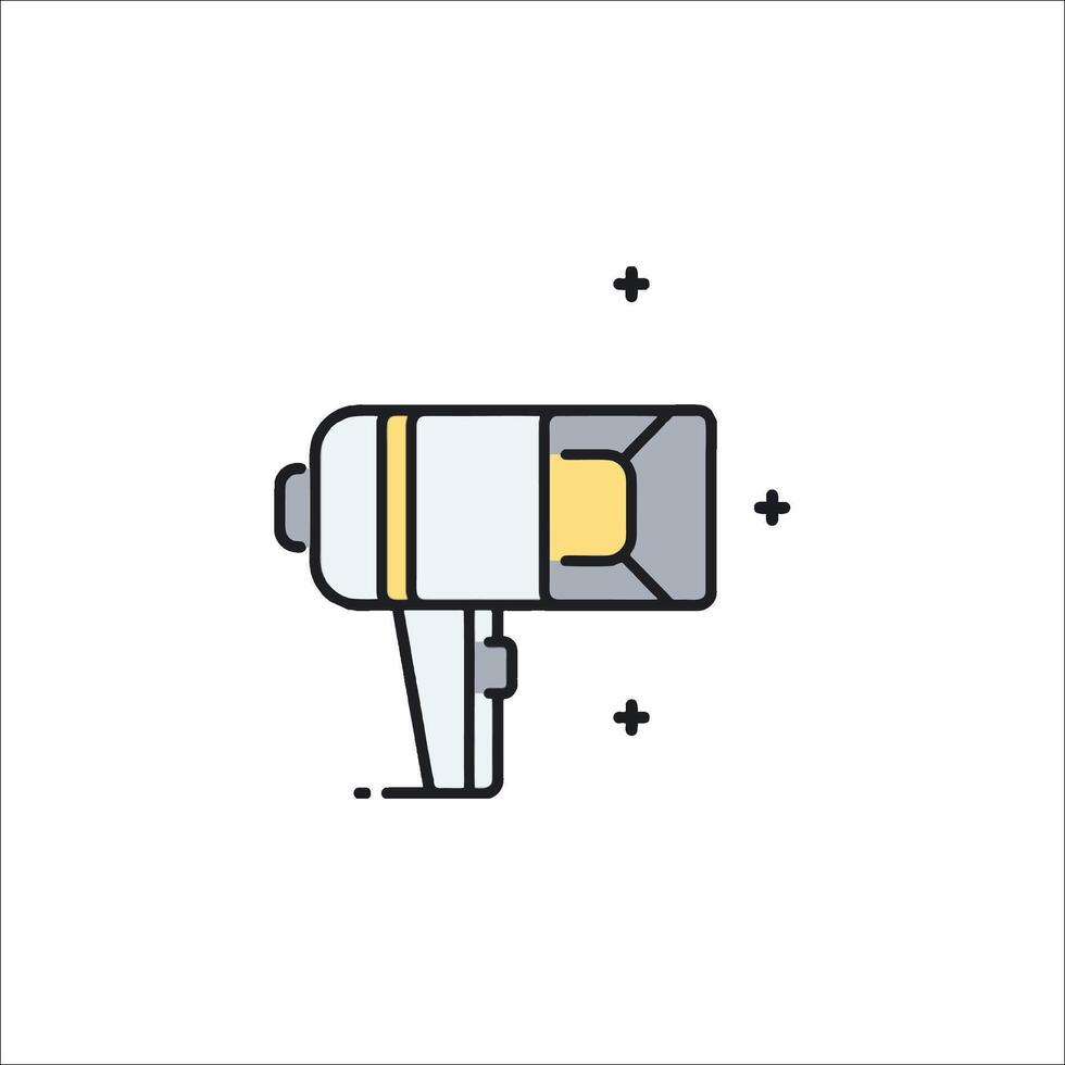 Light bulb icon illustration vector
