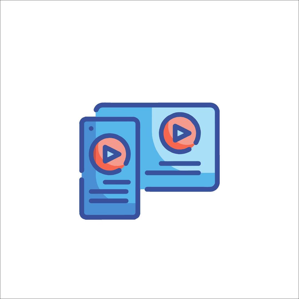 player icon illustration vector