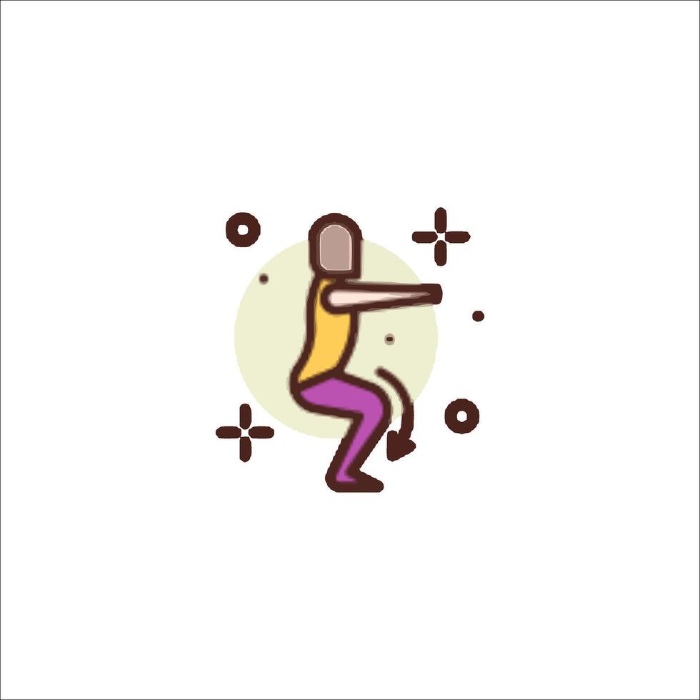 A man doing a dance with a ball vector