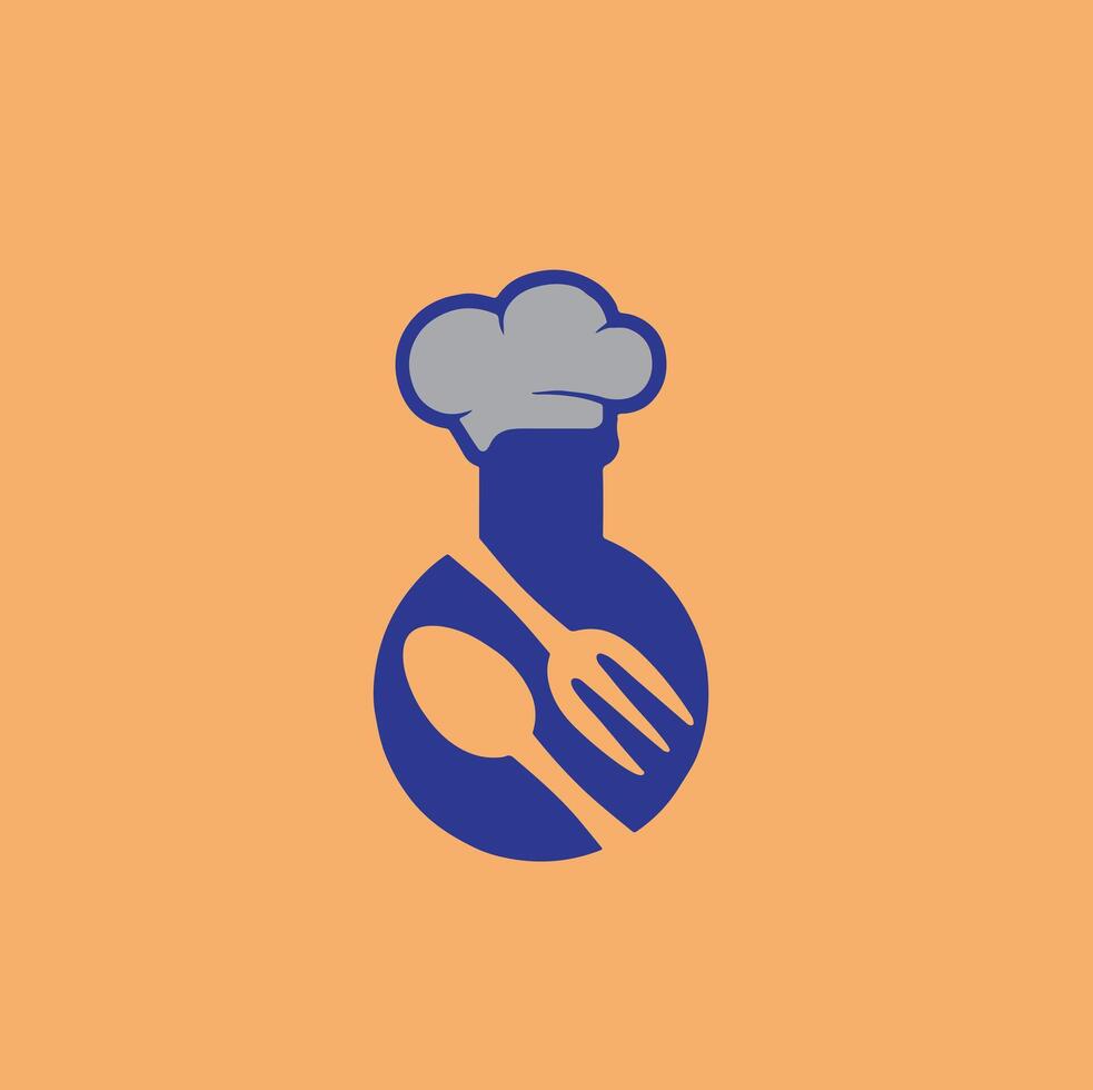 Cook logo design template vector