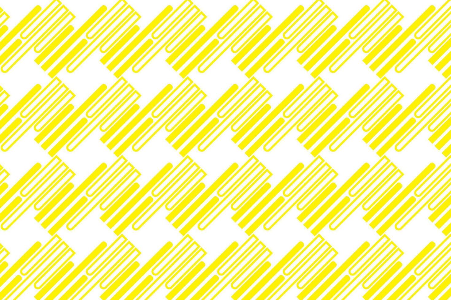 simple abstract yellow color creative half line pattern yellow lines on a white background vector