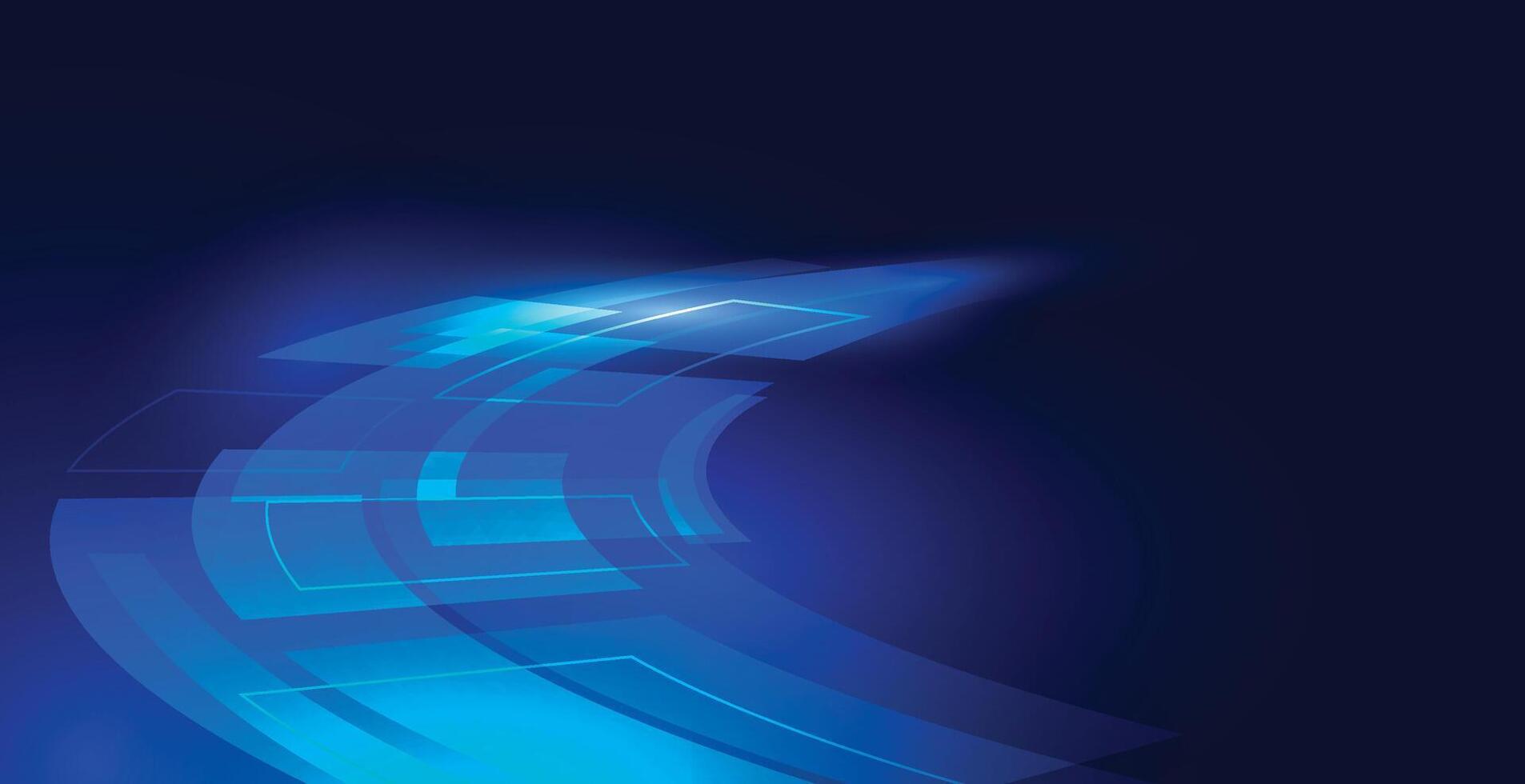 Abstract technology background. Light speed movement vector