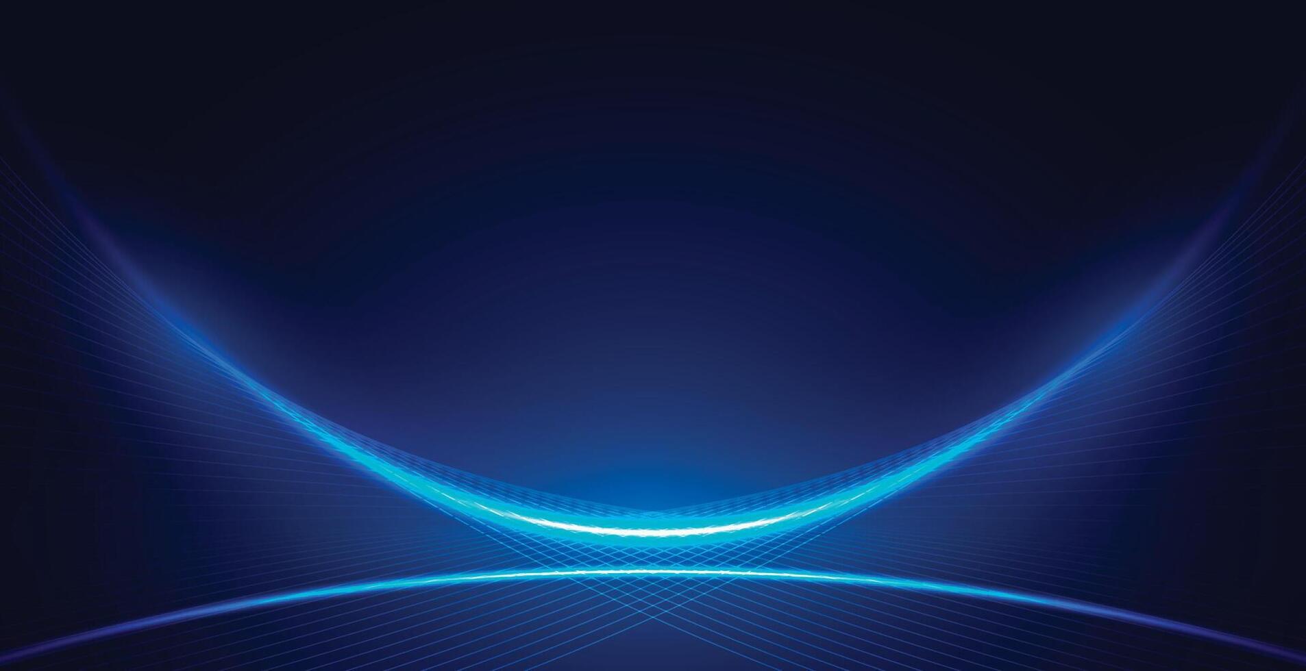 Technology abstract background. Blue light movement vector