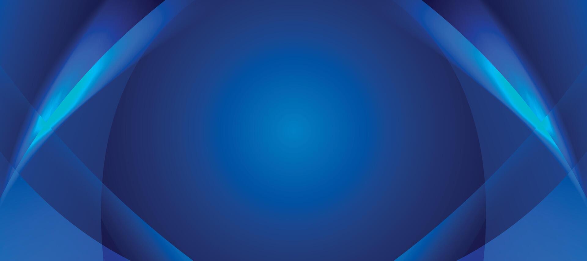 Modern wave blue background.Geometric shape compotition with light effect. Tech, modern, premium, elegant, future. vector
