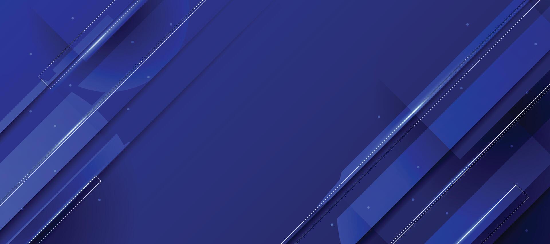 Blue abstract geometric shape background. Light effect dark blue.Tech, modern, premium, elegant, future. vector